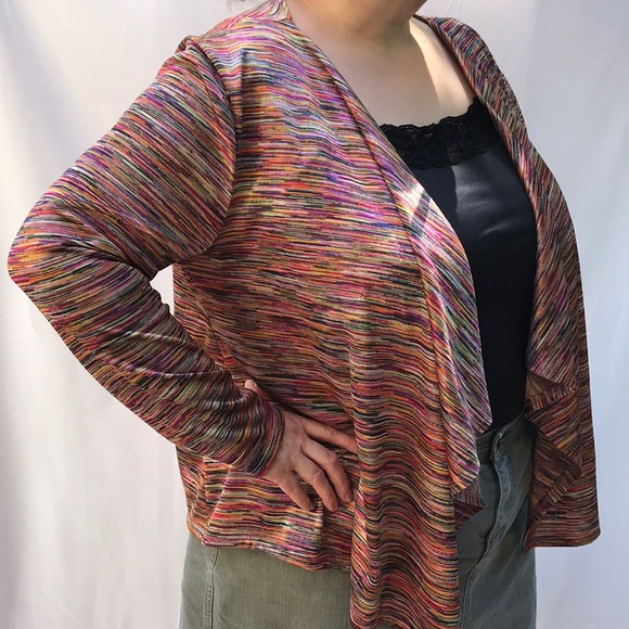 🌻 3/25 🌻 Multicolored Vibrant Shawl - Picture 1 of 4